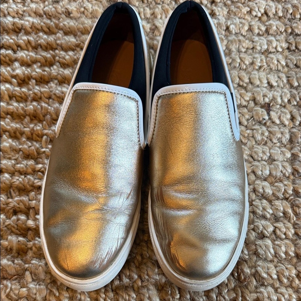 Venettini Slip on Leather‎ Sneaker.  Leather Size 37